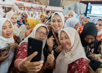 Hadiri HUT ke-76 IGTKI-PGRI, Purnama Wulan Mirza Apresiasi Dedikasi Guru TK se-Lampung