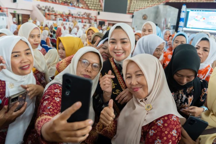 Hadiri HUT ke-76 IGTKI-PGRI, Purnama Wulan Mirza Apresiasi Dedikasi Guru TK se-Lampung