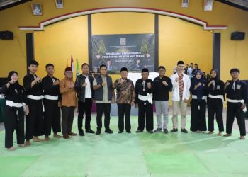 PSHT Lampung Barat Kukuhkan 224 Warga Baru, Wabup Mad Hasnurin Beri Pesan Kuat