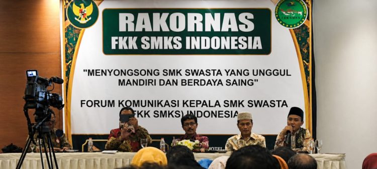 Rakornas FKK SMK Swasta Indonesia di Yogyakarta, Bahas Masa Depan Sekolah Swasta Nasional