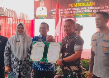 Pekon Banjarejo Jadi Lokasi TMMD Kabupaten Pringsewu, Fokus Bangun Infrastruktur dan Pemberdayaan Warga