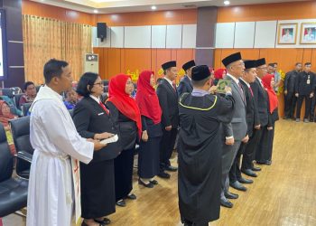 Saleh Asnawi Rotasi Pejabat, Andi Dermawan Dipercaya Nahkodai Koperindag UKM Tanggamus