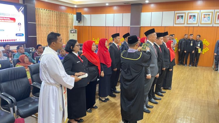Saleh Asnawi Rotasi Pejabat, Andi Dermawan Dipercaya Nahkodai Koperindag UKM Tanggamus