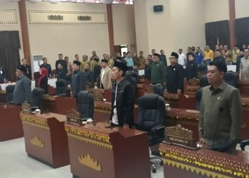 Rapat Paripurna DPRD Tanggamus Setujui Tiga Ranperda Jadi Perda