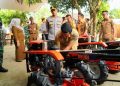Bupati Pringsewu Serahkan Bantuan Alsintan, Dukung Swasembada Jagung Nasional