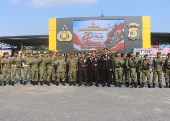 Peringatan Hari Bhayangkara ke-80, Polres Lampung Selatan Perkuat Sinergi Bersama Forkopimda dan Masyarakat