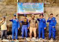 Aktivitas Gunung Anak Krakatau Meningkat, Polda Lampung Ingatkan Nelayan dan Wisatawan Lewat Papan Imbauan