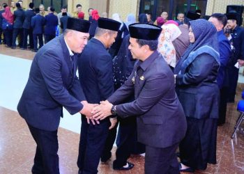 36 Pejabat Pemkab Pringsewu Resmi Dilantik, Riyanto Pamungkas Ingatkan Pentingnya Kolaborasi