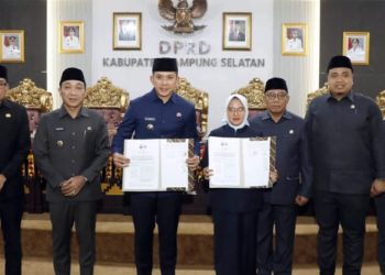 DPRD Lampung Selatan Sahkan Raperda Pertanggungjawaban APBD 2025, Ini Catatan Penting Banggar