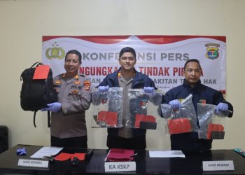 Polisi Gagalkan Pengiriman Senjata Api Rakitan ke Jawa, Penerima Paket Akui Sudah Tiga Kali Begal di Serang
