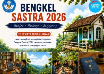 Lamban Sastra Isbedy Buka Bengkel Sastra 2026, Pelajar dan Mahasiswa Lampung Diajak Berkarya
