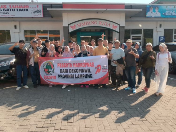Dekopinda Lampung Berangkatkan 48 Peserta Hadiri Puncak Harkopnas ke-79 di Jakarta