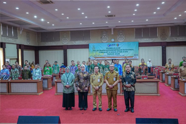 Marindo Kurniawan Buka PKN Tingkat II 2026, ASN Lampung Didorong Jadi Agen Transformasi