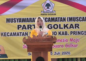 Ririn Kuswantari Tegaskan Kantor Golkar Harus Jadi Rumah Aspirasi, Muscam Sukoharjo Tetapkan Pengurus Baru