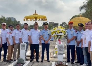 Hari Bakti TNI AU 2026, Laskar Lampung Indonesia Bersama Lanud Pangeran M. Bunyamin Kenang Jasa Pahlawan