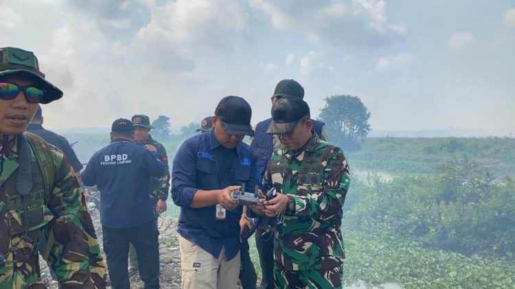 Karhutla Ancam Habitat Gajah, Tim Alfa TNI Dikerahkan ke Way Kambas