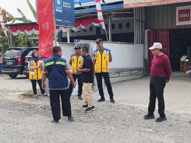 Sudiyono Saksikan Titik Nol Pembangunan Rigid Beton Jalan Pelita Pringsewu