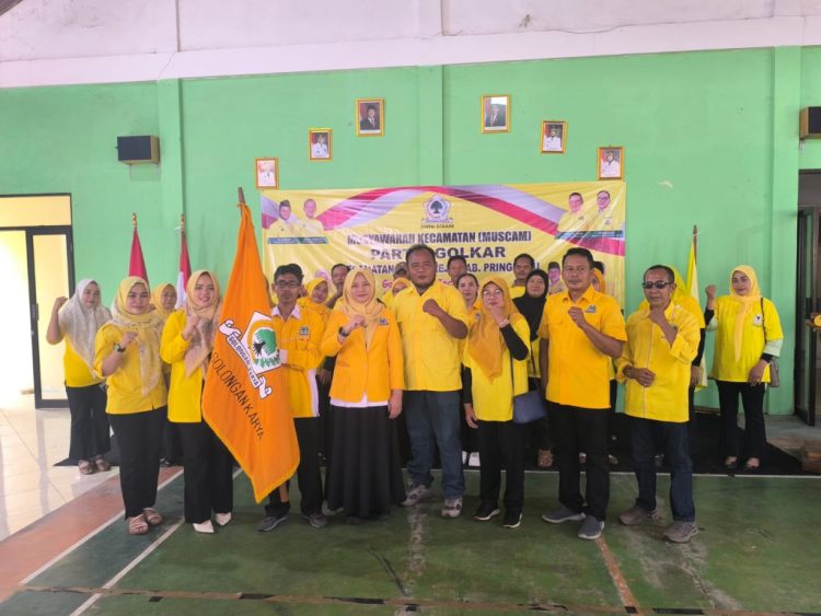Muscam Golkar Gadingrejo Tetapkan Dodi Herlan sebagai Ketua Pimpinan Kecamatan