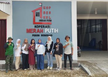 Gerai KDKMP Pringsewu Terus Bertambah, 14 Unit Sudah Selesai Dibangun