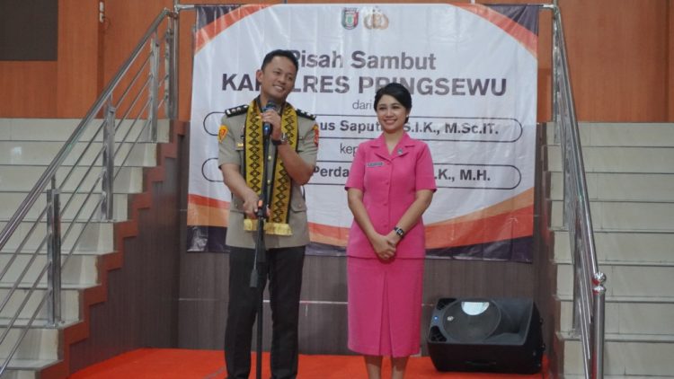 Pisah Sambut Kapolres Pringsewu, Kepala Kantor Pertanahan Tegaskan Komitmen Perkuat Kolaborasi