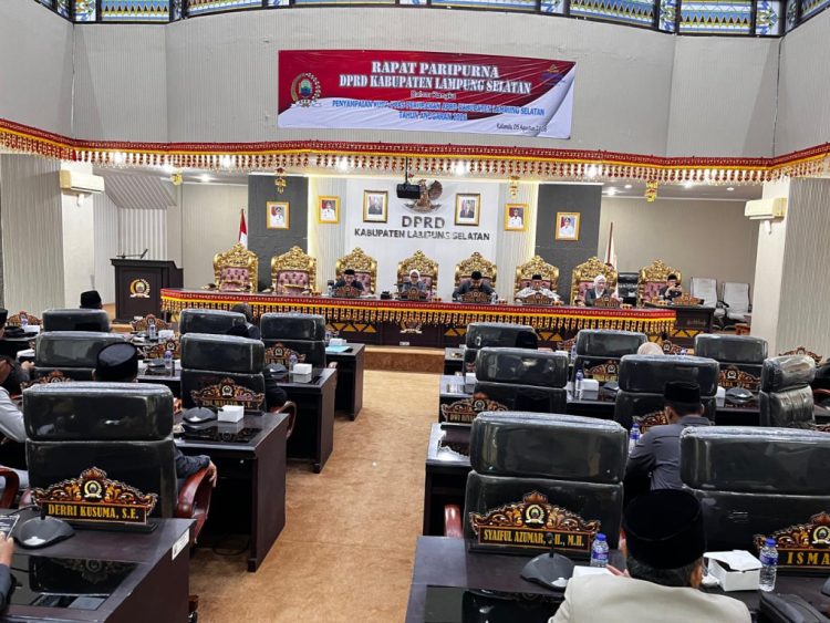 Rapat Paripurna DPRD Lampung Selatan Bahas Arah Perubahan APBD 2026