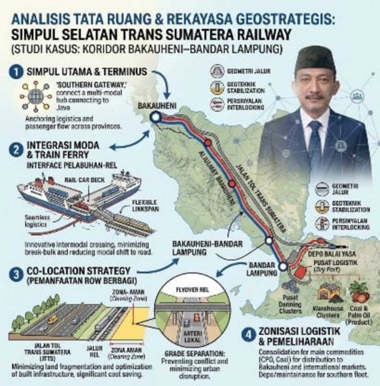 ELSAM Lampung Ingatkan Risiko Proyek Trans Sumatera Railway, Transparansi Jadi Harga Mati