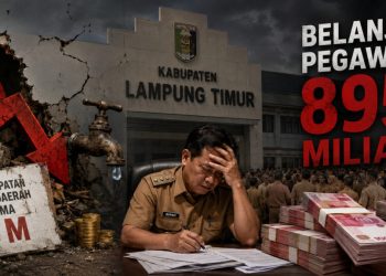 PAD Lamtim Rp300 Miliar, Belanja Pegawai Tembus Rp894,879 Miliar, Ini Sorotannya