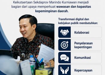Sekdaprov Marindo Kurniawan Ikuti Pembelajaran Transformasi Digital, Bahas Masa Depan Ekonomi Digital