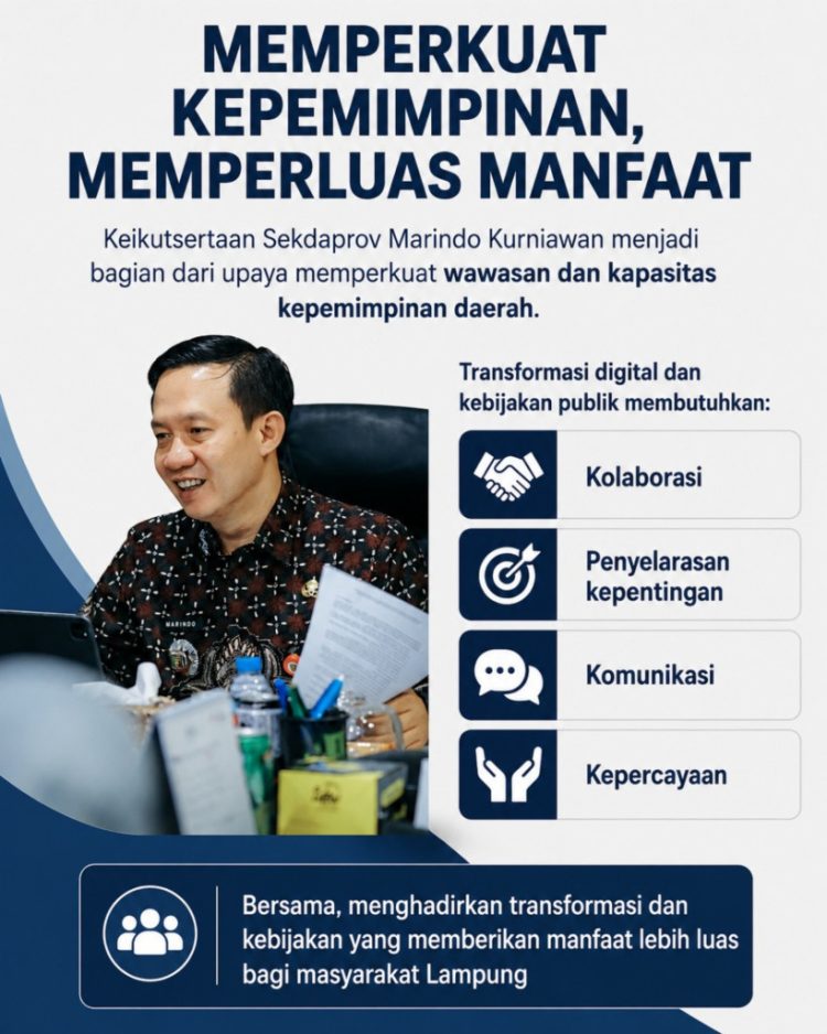 Sekdaprov Marindo Kurniawan Ikuti Pembelajaran Transformasi Digital, Bahas Masa Depan Ekonomi Digital