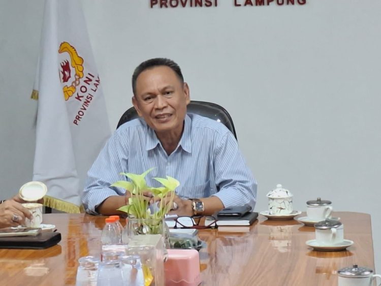 GOR Pengganti Saburai Belum Juga Tuntas, Ketua KONI Lampung Pilih Menunggu