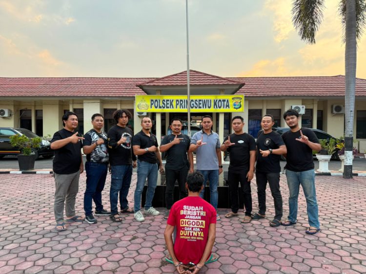 Hampir Setahun Kabur, Buronan Curanmor Pringsewu Andi Lau Akhirnya Ditangkap