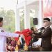 Pimpin Upacara Penurunan Bendera, Kajari Lampung Tengah Ingatkan Pentingnya Integritas