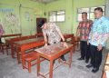 Gubernur Mirza Tinjau SDN 2 Rama Nirwana, Delapan Ruang Kelas Butuh Penanganan