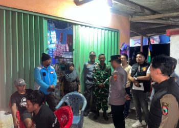 Polisi Sambangi Warga di Titik Rawan, Polres Lamsel Gandeng TNI dan Satpol PP