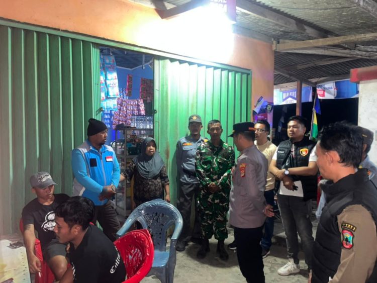 Polisi Sambangi Warga di Titik Rawan, Polres Lamsel Gandeng TNI dan Satpol PP