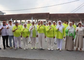 Perwatusi Lampung Dikukuhkan, Jihan Nurlela Dorong Gerakan Hidup Sehat hingga 15 Kabupaten/Kota