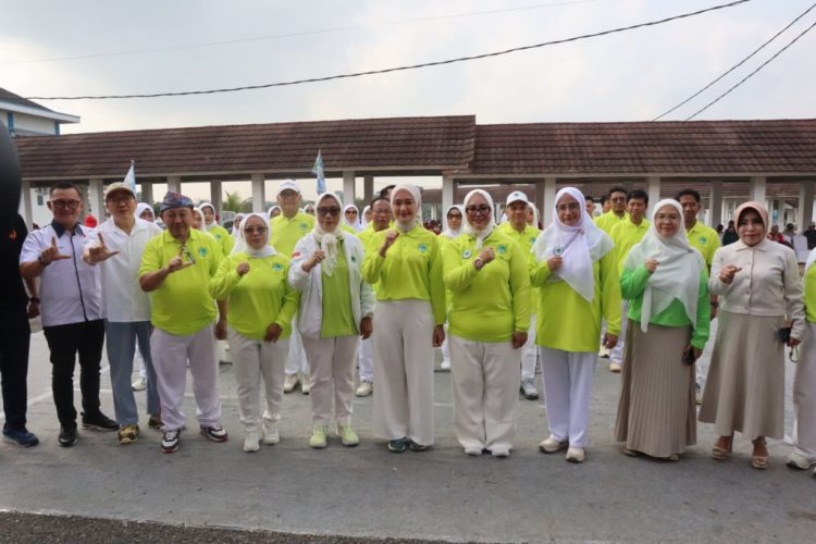 Perwatusi Lampung Dikukuhkan, Jihan Nurlela Dorong Gerakan Hidup Sehat hingga 15 Kabupaten/Kota