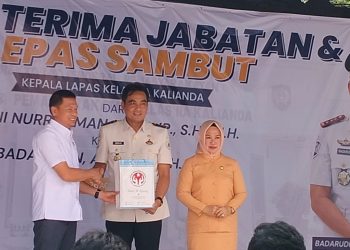 Sertijab Kalapas Kalianda, DPRD Lampung Selatan Tekankan Pentingnya Sinergi