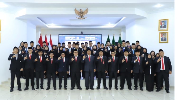 Pengambilan Sumpah Jabatan di Kanwil BPN Lampung, Semangat Baru untuk Pelayanan Masyarakat