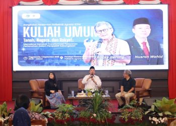 Rocky Gerung di STPN: Kita Bukan Pemilik Tanah, Justru Tanah yang Memiliki Kita