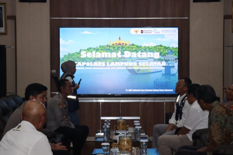 Pelabuhan Bakauheni Jadi Perhatian, Kapolres Lampung Selatan Perkuat Komunikasi Stakeholder