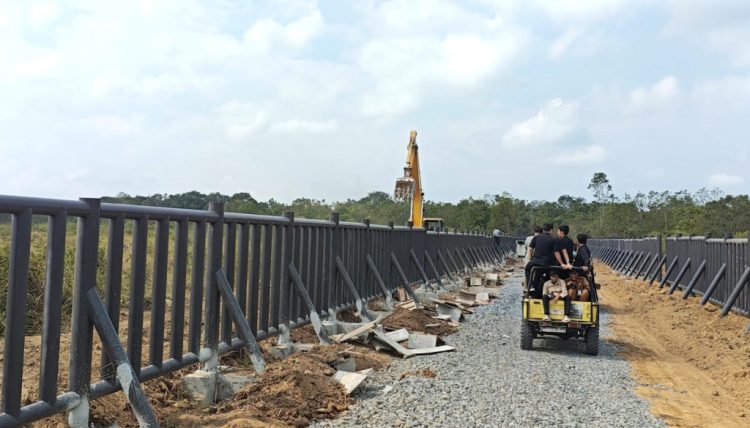 Way Kambas Berbenah, Pagar Besi untuk Cegah Konflik Gajah-Masyarakat Capai 75 Persen
