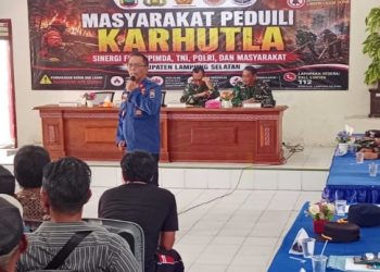 Karhutla Mengintai Gunung Rajabasa, 128 Kebakaran Terjadi di Lamsel!