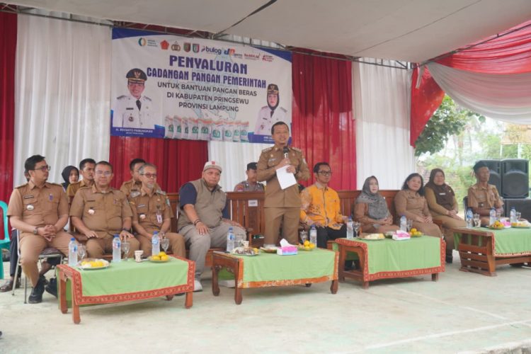 Bantuan Beras Tahap II Disalurkan, 55.048 Warga Pringsewu Dapat Alokasi 30 Kg