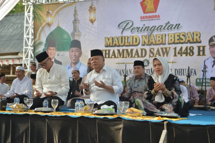 Erma Yusneli Gelar Maulid Nabi, 2.500 Anak Yatim dan Dhuafa Terima Santunan