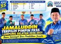 Raih 19 Suara, Jamaluddin Kalahkan Enam Kandidat di Mubes FKSS Lampung Selatan