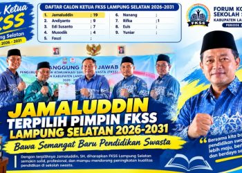 Raih 19 Suara, Jamaluddin Kalahkan Enam Kandidat di Mubes FKSS Lampung Selatan