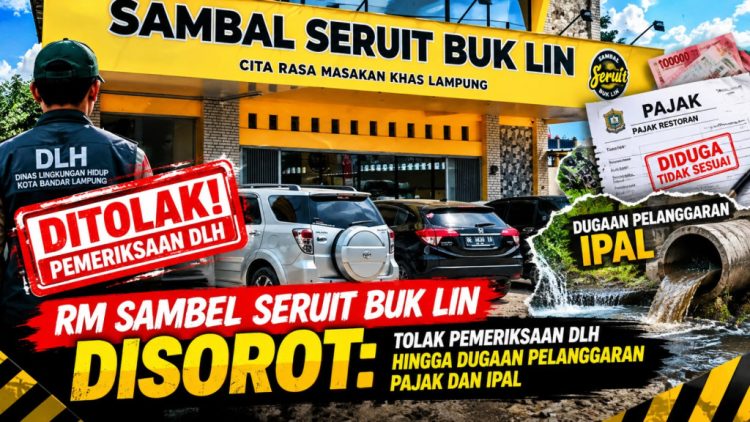 IPAL hingga Tapping Box Jadi Sorotan, RM Sambel Seruit Bu Lin Didesak Diaudit