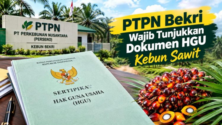 Konflik 234 Hektare Lahan Bekri Memanas, PTPN 4 Regional 7 Diminta Tunjukkan HGU