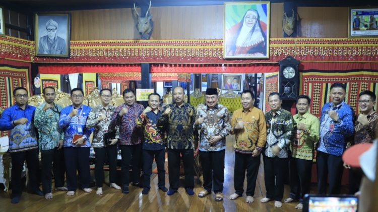 Kepala Kanwil BPN Lampung Temui Bupati Tanggamus, Sinergi Pelayanan Pertanahan Diperkuat
